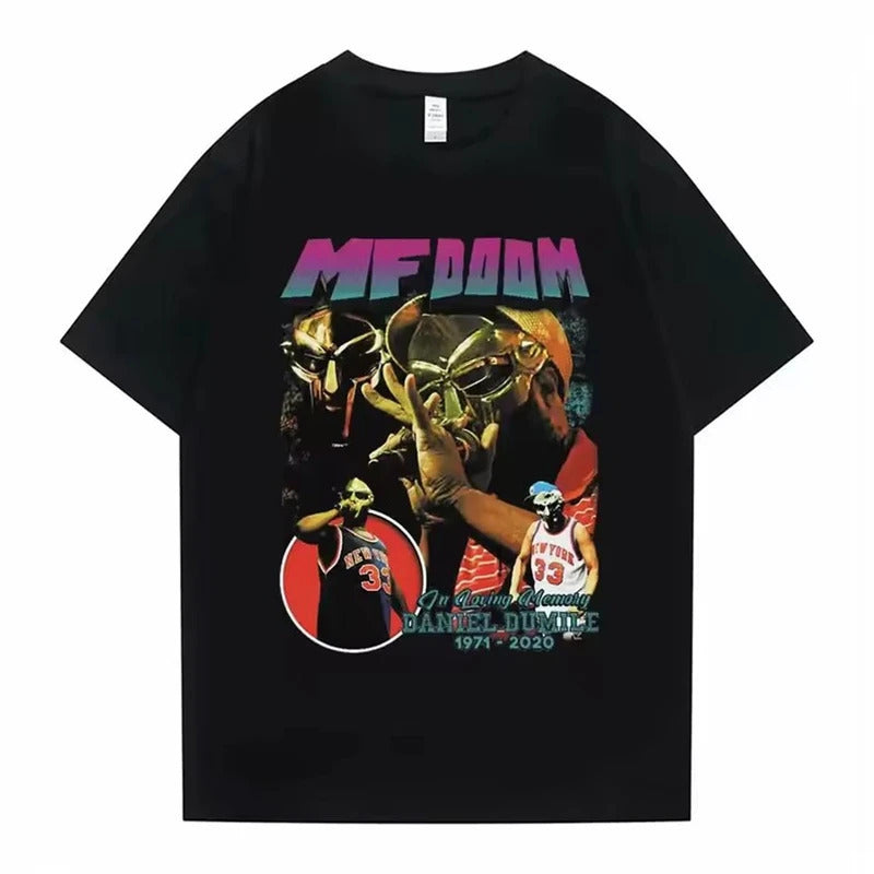 UNAUTHORIZED MF DOOM GRAPHIC T SHIRTS