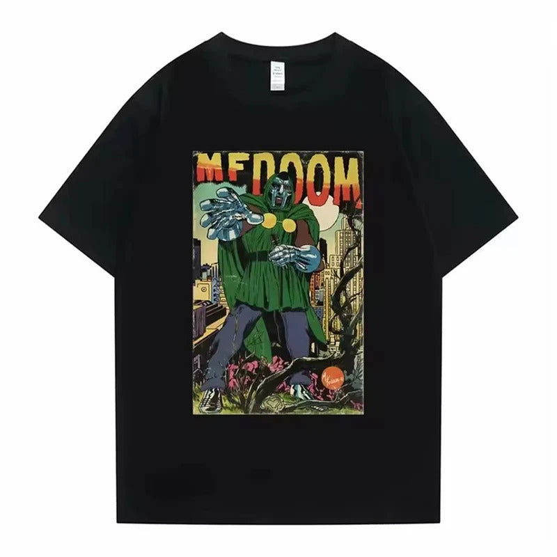 UNAUTHORIZED MF DOOM GRAPHIC T SHIRTS